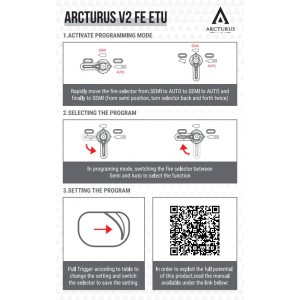 Страйкбольный автомат Arcturus AR15 CQB FE AT-AR01E-CQ-FE Страйкбольный автомат Arcturus AR15 CQB FE AT-AR01E-CQ-FE